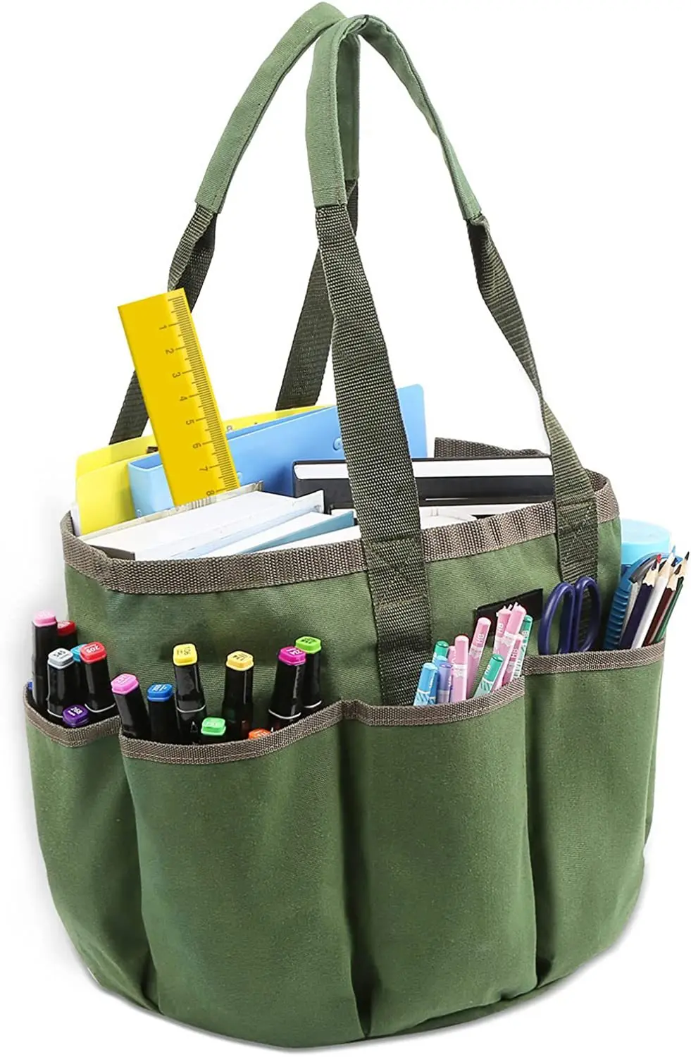 sac fourre tout avec plusieurs poches pour femmes, sac à main à bandoulière, tout fourre tout avec compartiments, sac portable pour enseignant