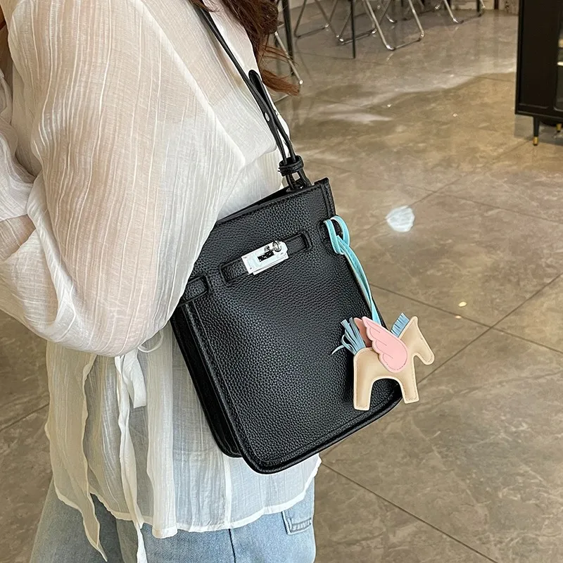 Sac à bandoulière en cuir de styliste pour dames, sac à main à bandoulière, fourre-tout, mode marque de luxe élégante