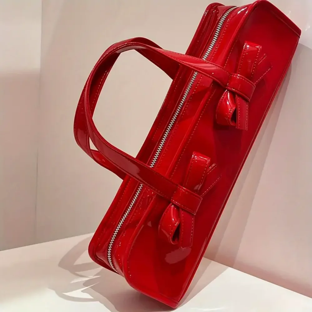 sac à main en cuir pu avec nministériels d pour femme, baguette d'Été, à la mode, avec poignée, pour shopping, ixet voyage