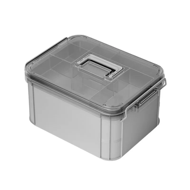 mallette à outils de grande capacité, boîtes de rangement pour outils conseillers, valise d'entretien d'électricien, équipement de pêche, outils d'évaluation, emballage