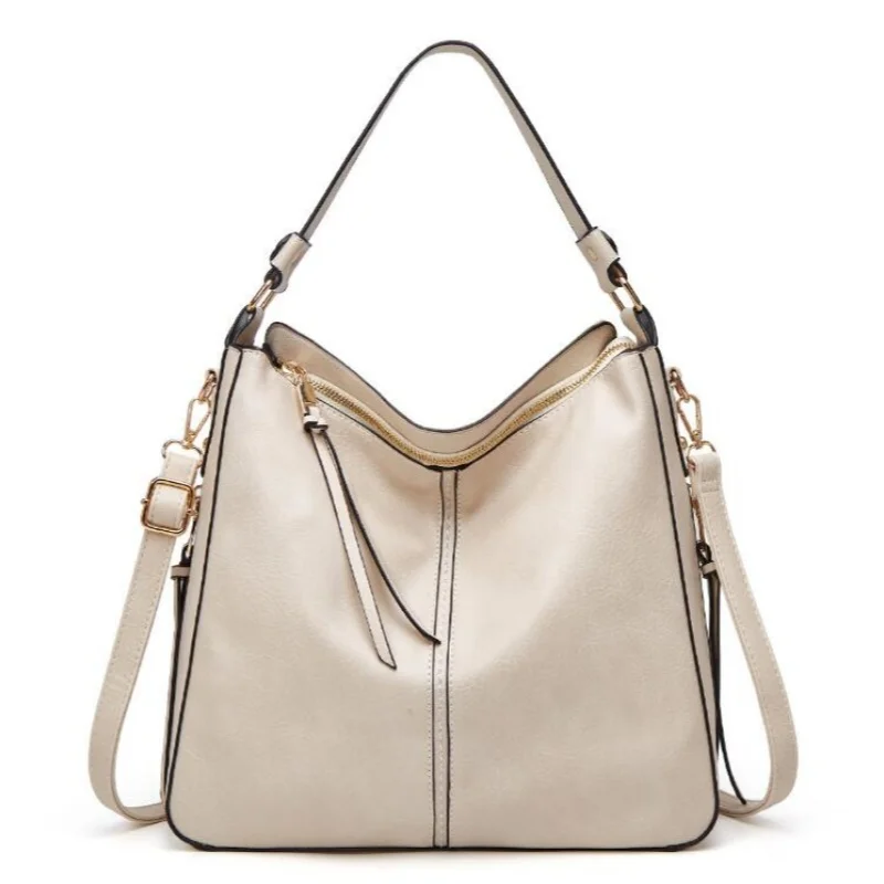sac à main hobo en cuir pour femmes, sacs à main de loisirs pour femmes, sacs à main à la mode, sac fourre tout vintage, grande capacité