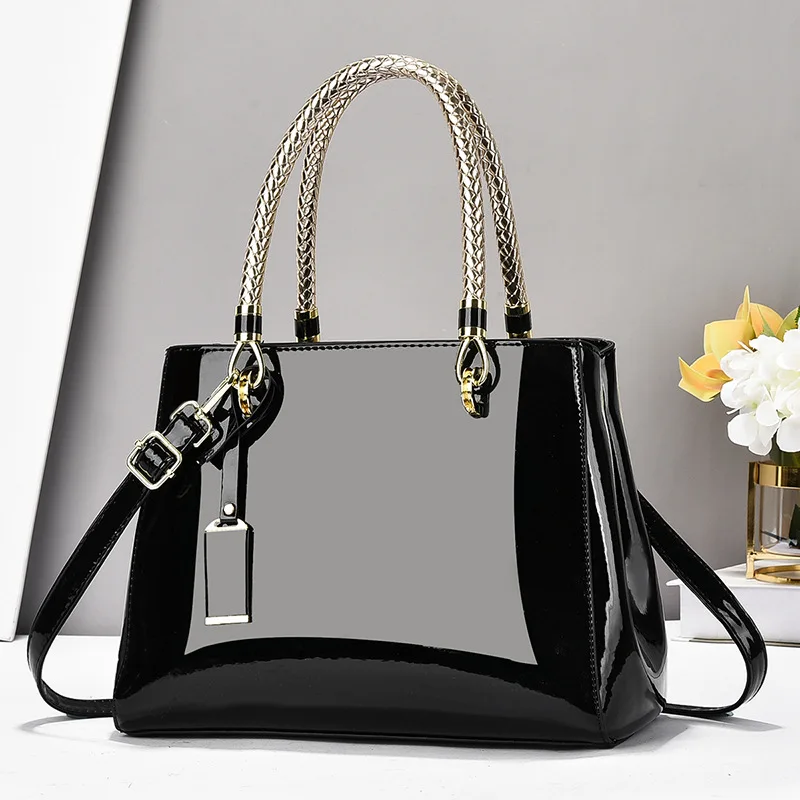 sac à main cartable en cuir pour femmes, nouveau style tendance de rue, sac à bandoulière avec fermeture éclair, grande capacité, 2025