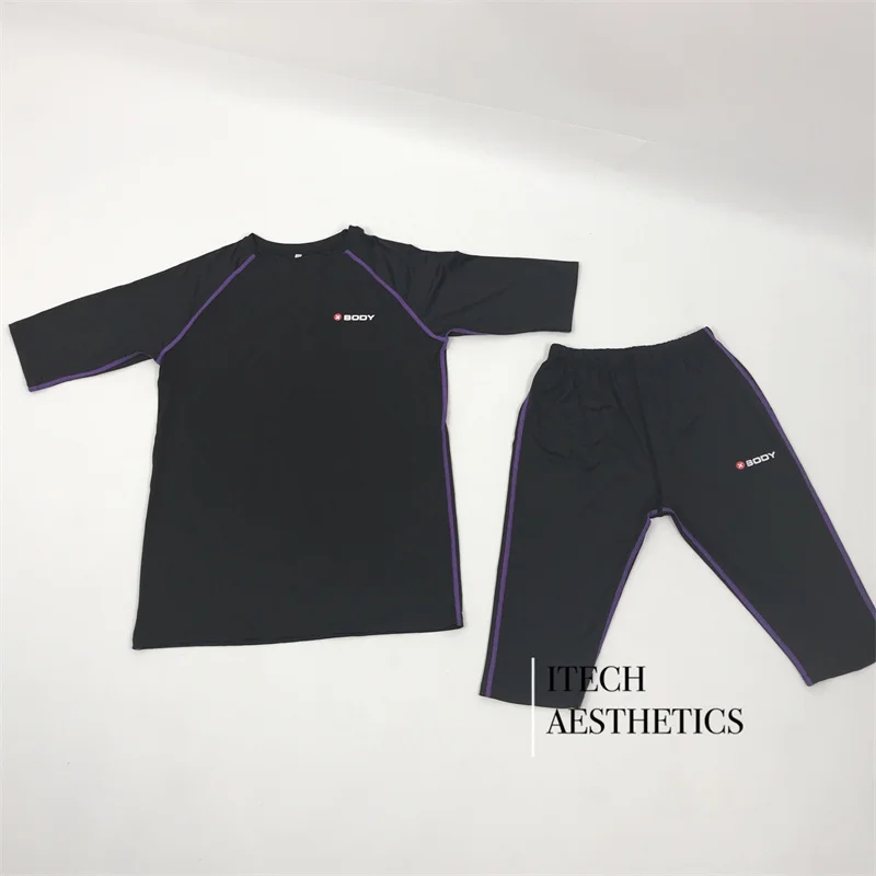 x body – sous vêtements de sport assortis, costumes taille s/m/l/x/xl en option, coopère avec les machines de fitness ems