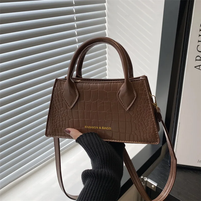 2025 Sac à main élégant - Sac à bandoulière élégant, sac à bandoulière simple et à la mode, petit sac à main carré