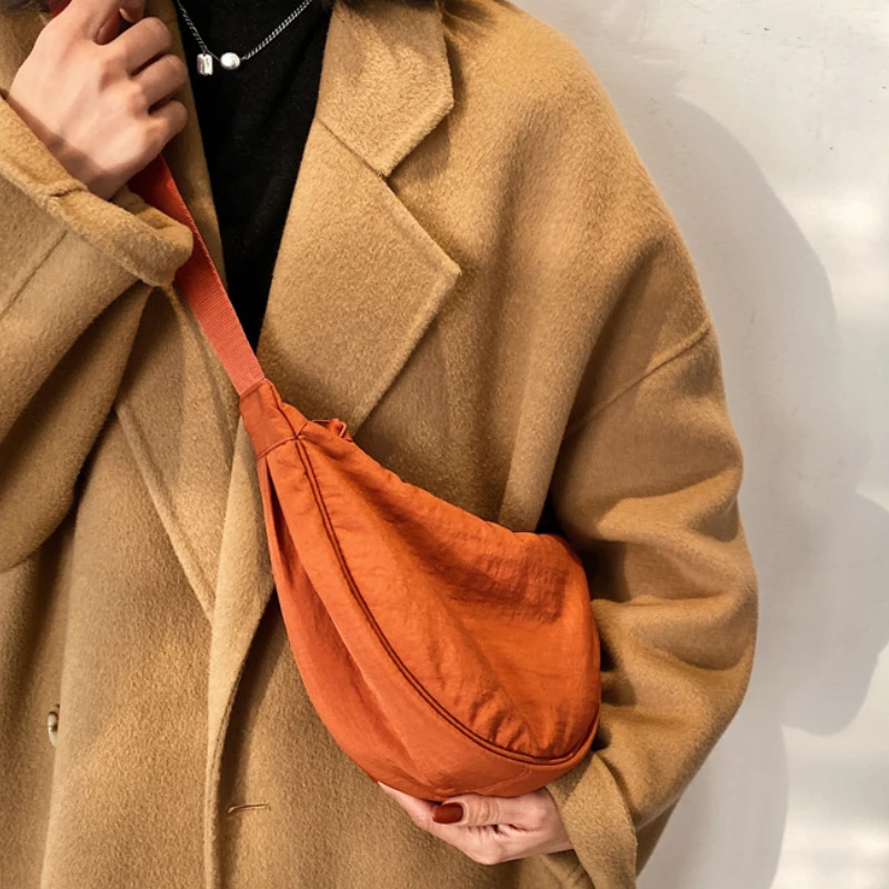 sac à bandoulière hobos en nylon décontracté pour femmes, sacs à bandoulière de styliste, fourre tout de grande capacité, sac de voyage pour dames, sacs à main 2025