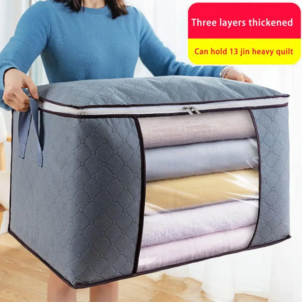 sac de rangement pour couettes et vêtements, grande capacité de charge, structure solide, couverture polyvalente