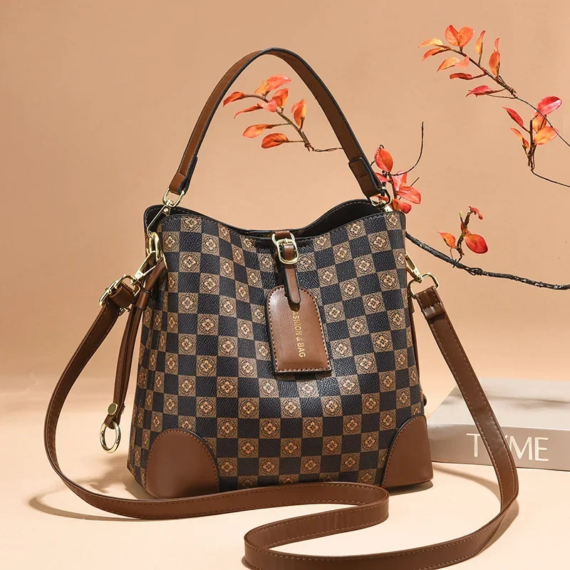 sac seau tendance pour femmes, offre spéciale de la saison, nouveau sac à main en forme de baril poussiéreux, simple, chic, universel, grande capacité, multi voies