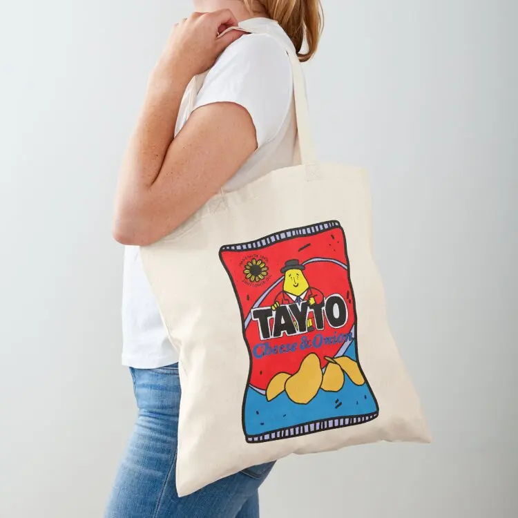 Mr.Tayto pour les Fans sac fourre-tout femme sac université shopper sac fourre-tout toile femmes sacs