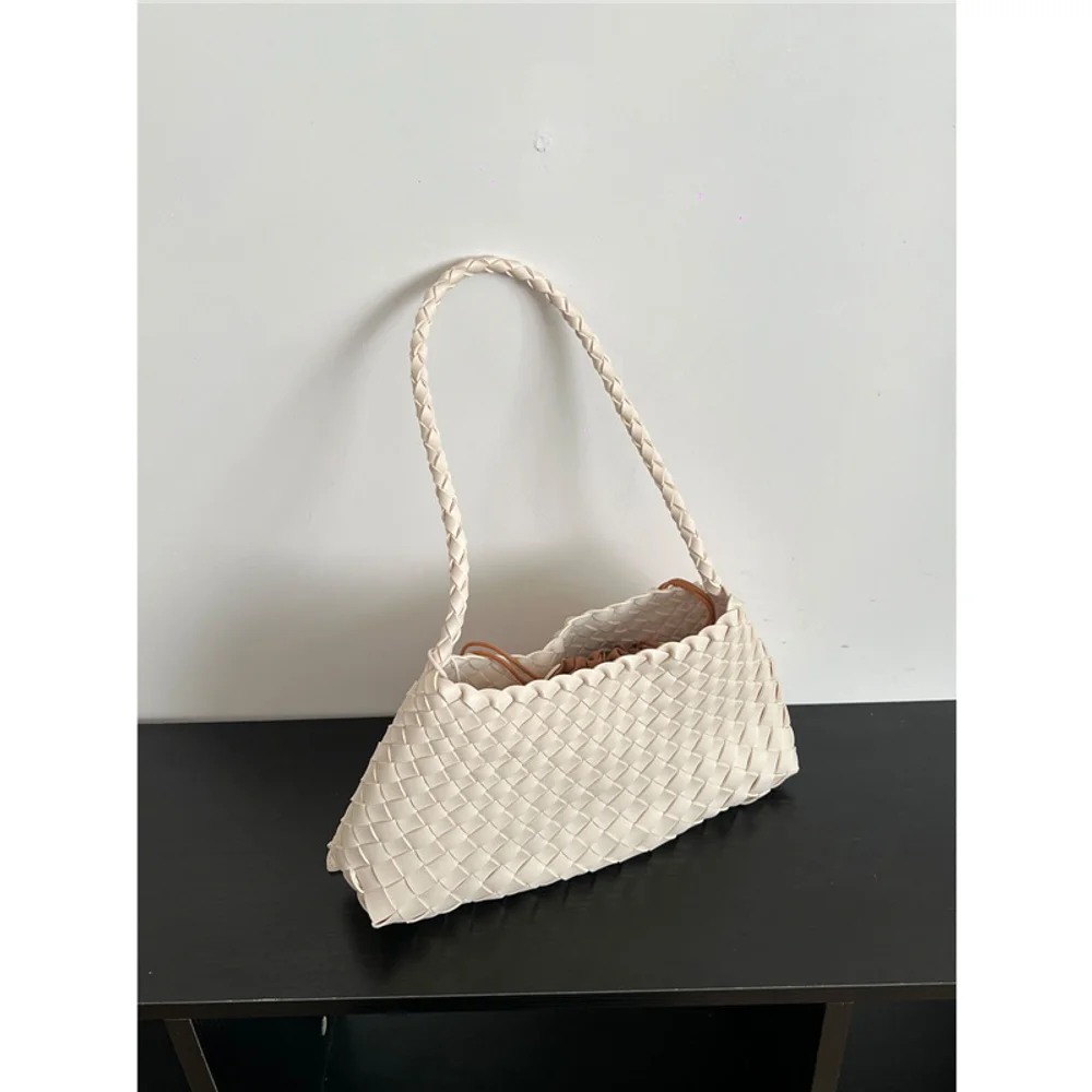 sac à aisselles tissé à la main, nouveau sac à main rétro haut de gamme et polyvalent pour femmes, sac mère à bandoulière unique