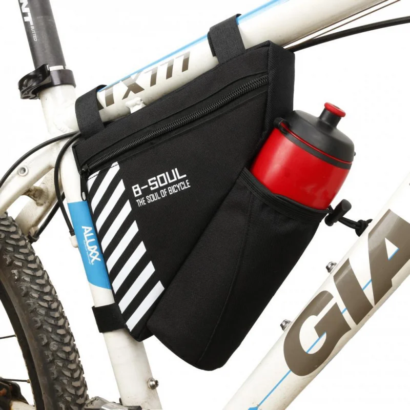 Sacoche triangulaire de dégager de vélo, sac triangulaire de cadre de vélo, sacoche de tube supérieur avant, sac de rangement d'outils, sacs de vélo, accessoires VTT