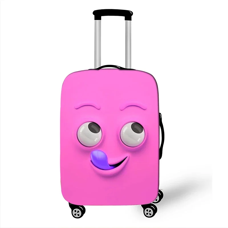 housse de protection pour valise de voyage, expression drôle, étuis anti poussière élastiques adaptés aux bagages de 18 à 32 pouces, housse nécessaire