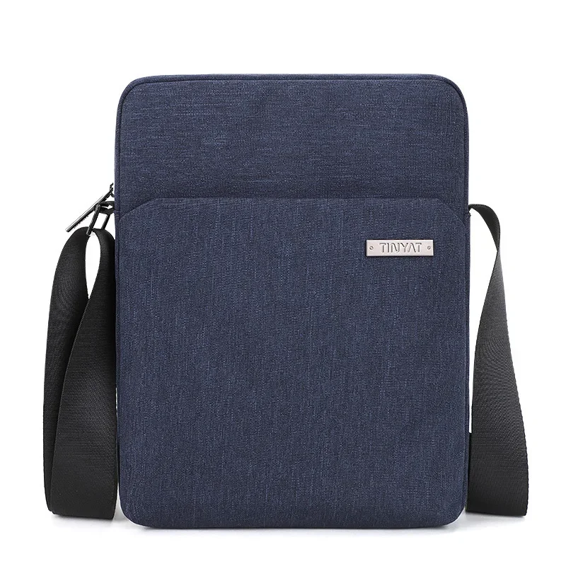 sac à bandoulière carré en nylon vintage pour hommes, sac à main décontracté, sac de messager, sac initié aux voyages d'affaires