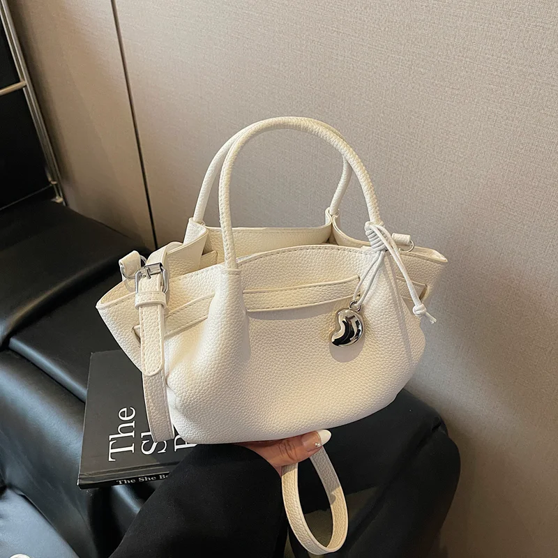 petits sacs seau d'été tendance pour femmes, sac à bandoulière simple en cuir pu, sacs à main et bourses délicats, nouvelle collection 2025