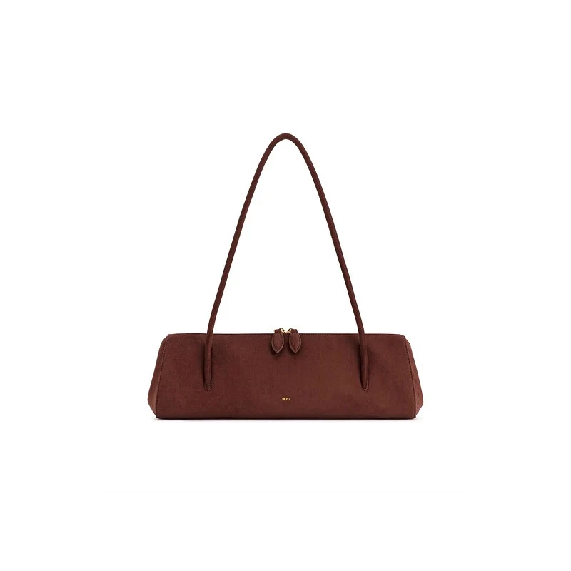 sac baguette français à une épaule pour femmes, sac sous les bras rétro de niche à une épaule, sac à bandoulière simple haut de gamme