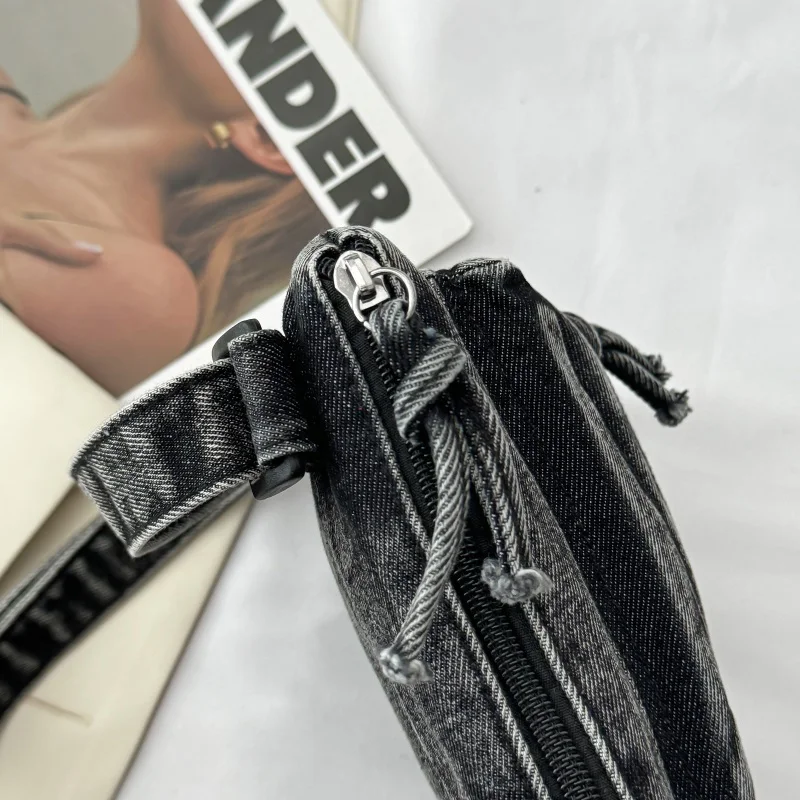 sac à bandoulière en jean élégant pour femme – 2025 nouveau design, léger et spacieux, sac à main à bandoulière, meilleure idée cadeau
