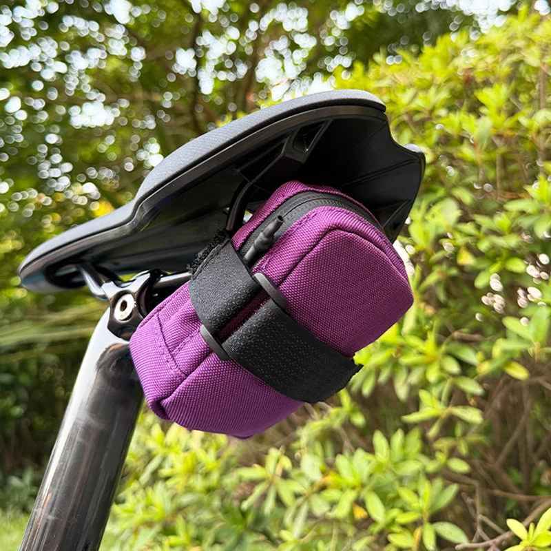 sac de selle de vélo léger et portable, sac de rangement de vélo, petit sac à outils, vélo de route, beau sac de vélo à la mode ﻿ accessoires
