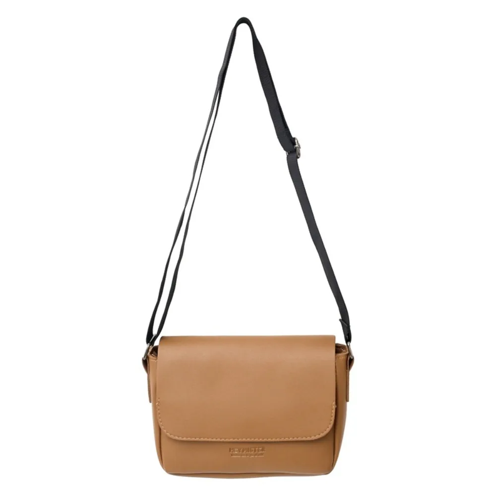 Sac messager carré pour hommes, couleur unie, grande capacité, sac à bandoulière en cuir PU, sangle réglable minimaliste, sac de sport