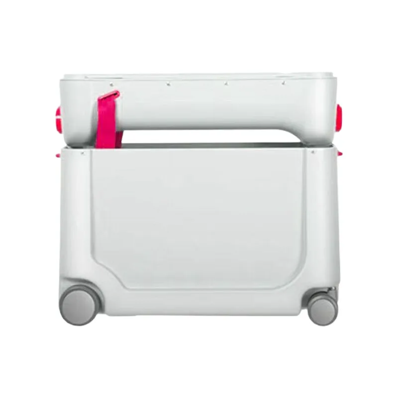 valise de couchage convertible pour enfants – lit de voyage 3 en 1 et bagage à main pour avion, boîte de lit de bébé portable avec ceinture de sécurité
