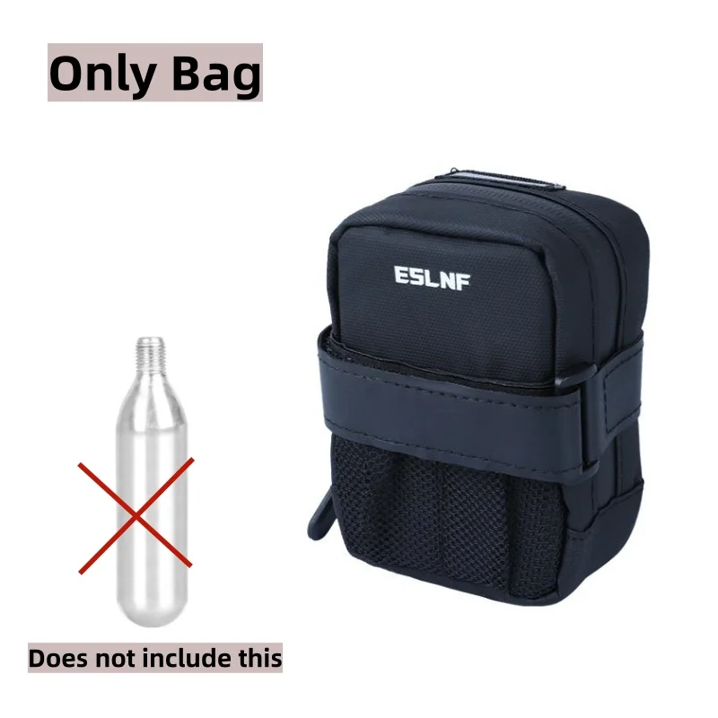 eslnf sac de selle de vélo étanche sac arrière de vélo de route de montagne sac sous siège de vélo sac d'outils de cyclisme