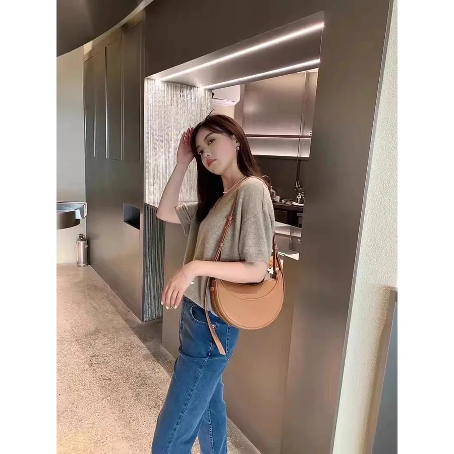 2025 sac de selle de banlieue de luxe chaud sac à main en cuir indie designer bandoulière premium sac pour femme chic polyvalent sac de jour à la nuit