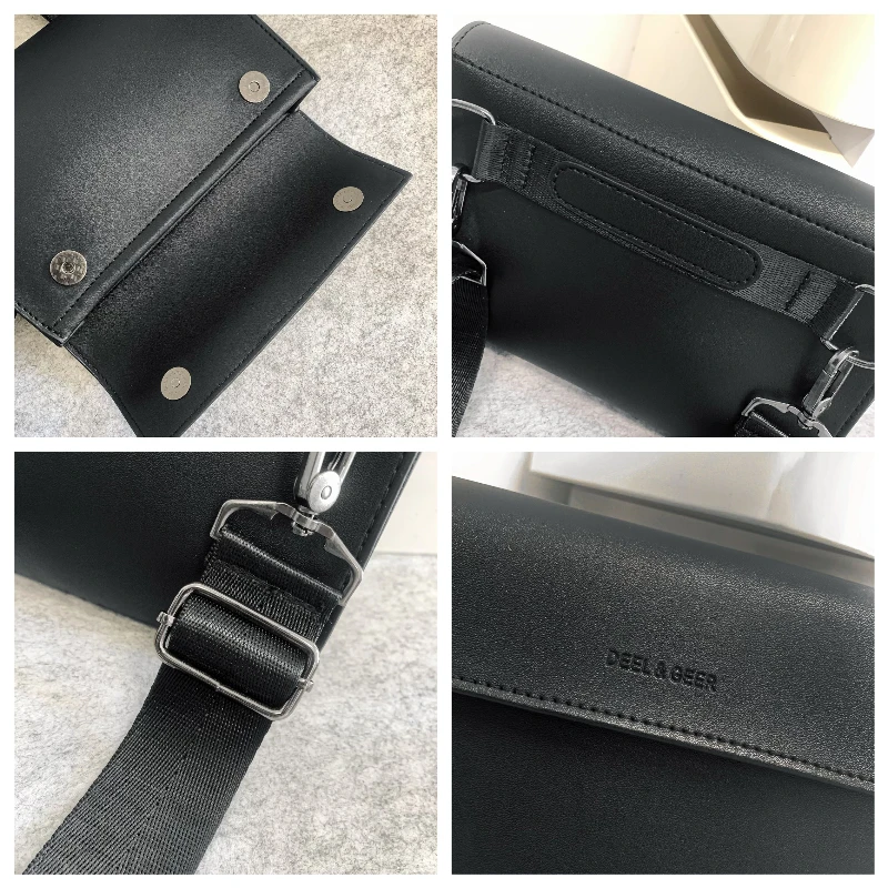 designer hommes sac mode sac à bandoulière mallette d'affaires unisexe sacs de messager vintage en cuir sac à bandoulière décontracté homme sacs à main
