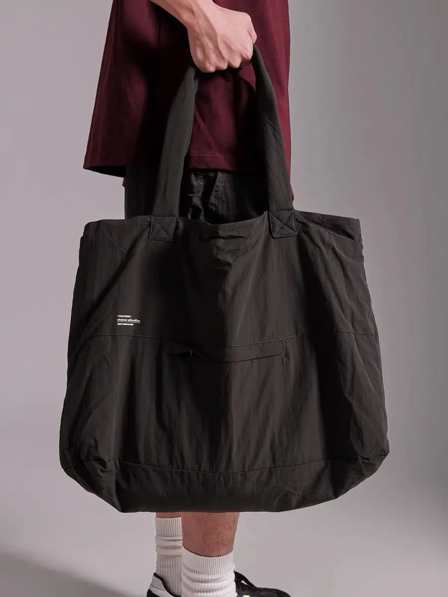 sac fourre tout en nylon résistant aux éclaboussures pour femme, sac à main initié, sac de bureau simple, tout match, nouvelle mode, 2024