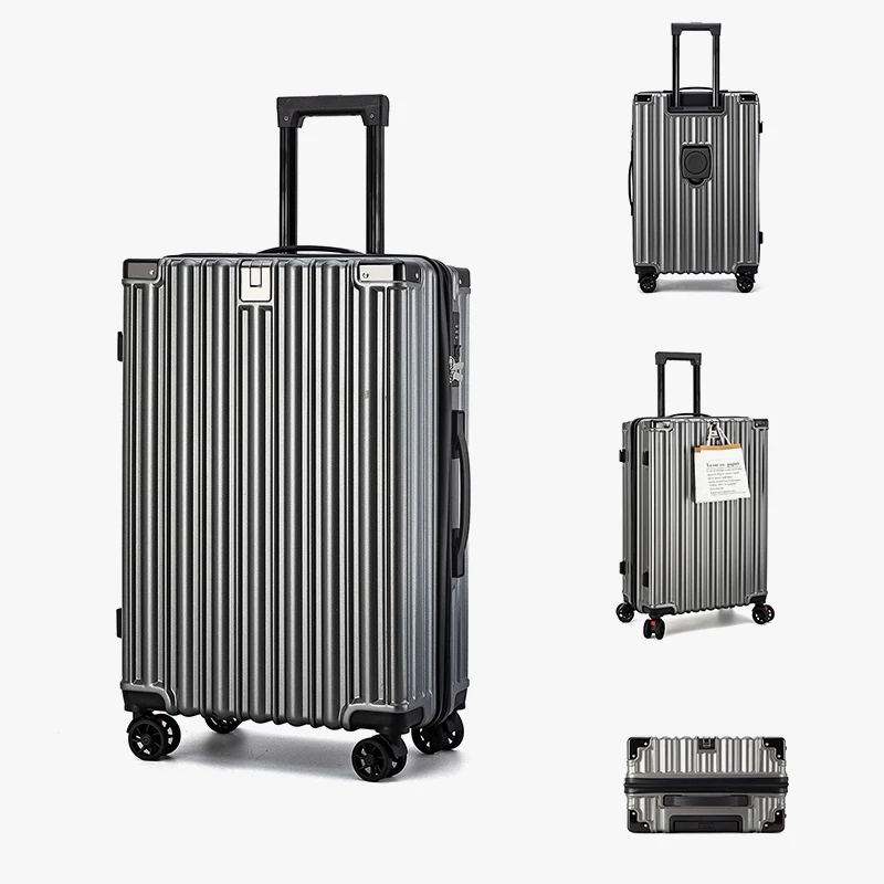 bagage grande capacité multifonctionnel nouvelle valise étudiant solide et durable mot de passe boîte 28 boîtier de chariot roues universelles