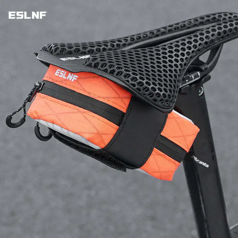 eslnf sac de selle de vélo étanche à la pluie mode vtt sac à outils de cyclisme sur route accessoires de vélo mini sac de selle de vélo sac de vélo