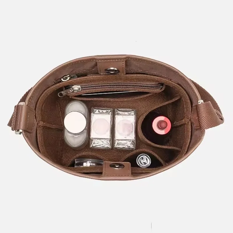 sac seau en feutre pour rallye, organisateur de poche intérieure, accessoires de mise à niveau, rénovation spatiale, doublure d'insertion