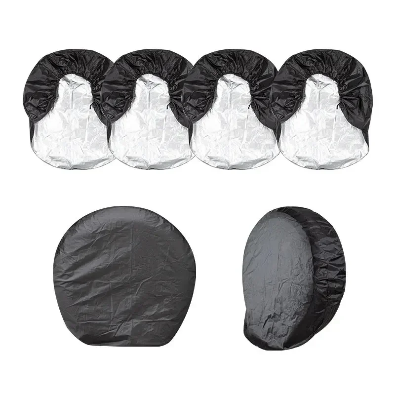 27 32 pouces universel roue pneu couvre étui voiture pneus sac de rangement véhicule roue protecteur pour rv camion suv voiture camping car voiture style