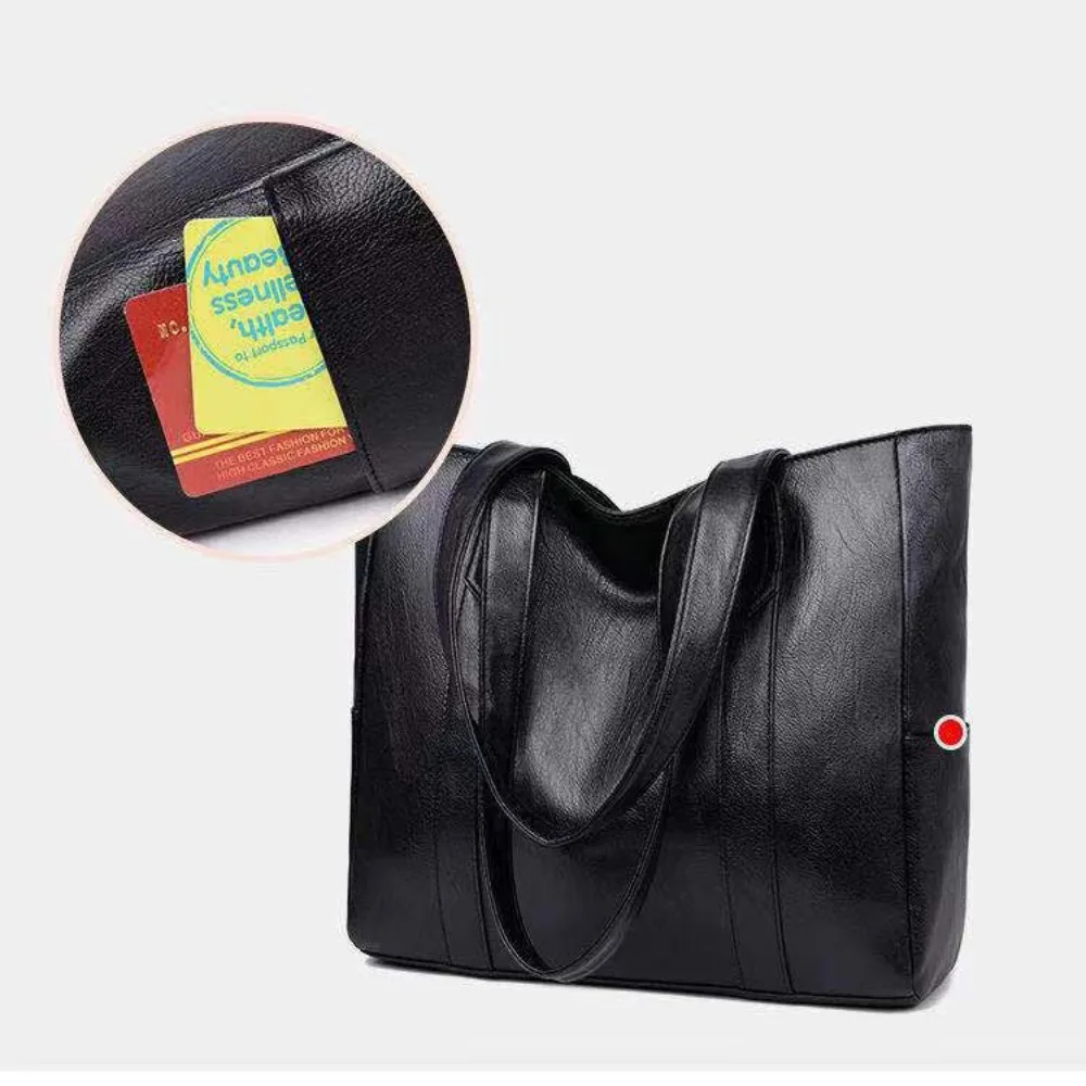 sac fourre tout en cuir pour femme, rich an wanita, besar initié, perempuan