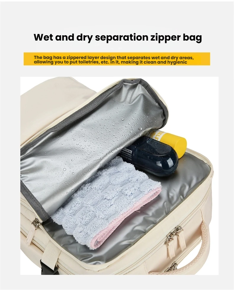 sac à dos de voyage pour femmes et hommes, bagage à main 42x19x29 pour cabine ryanair, sac de voyage, sac à livres étanche pour ordinateur portable pour le travail