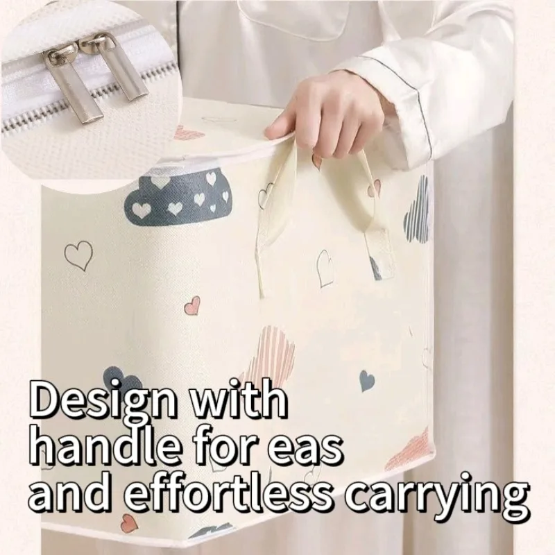 sac de rangement de couette multifonctionnel, anti poussière, résistant à l'humidité, sac de rangement de vêtements de grande capacité, sac d'organisation pour le déménagement de la maison