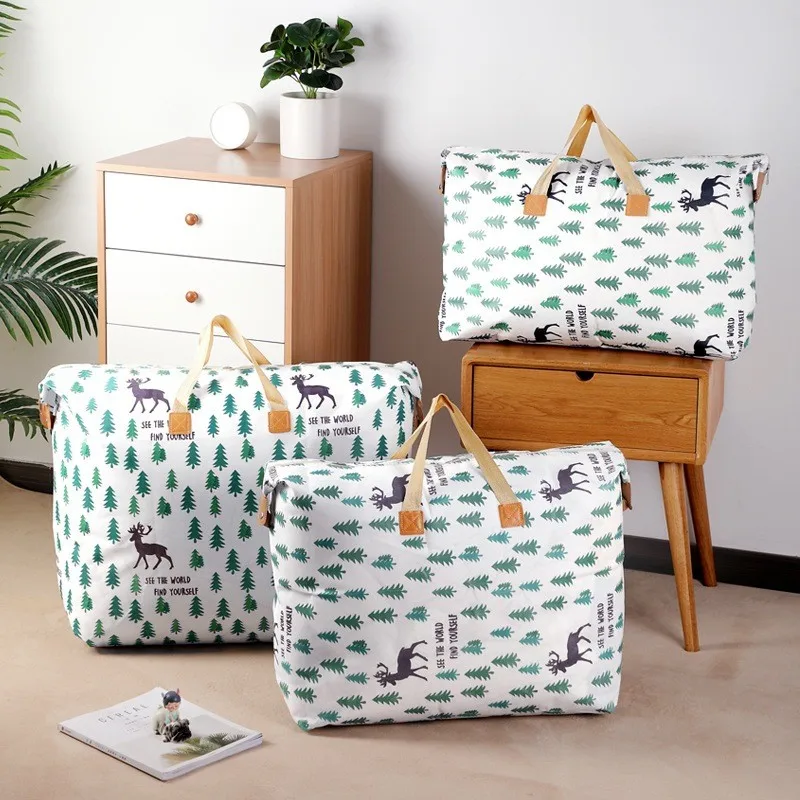 sac de rangement pour couette de grande capacité imperméable et Étanche à l'humidité, emballage