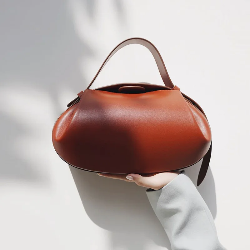 sac populaire de niche, sac à bandoulière, petit sac rond décontracté et polyvalent pour femmes, sac baguette, sac à main