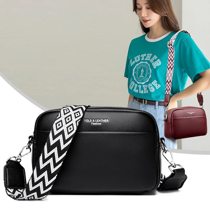 Sac à main en cuir PU pour femme, sacs de créateurs de luxe, portefeuille pour femme, sac à bandoulière, pochette pour femme, initié à la mode, nouveau
