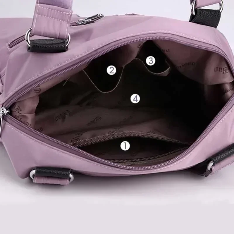 sac fourre tout sac à main sac à bandoulière pour femmes en nylon imperméable grande capacité shopping sac à bandoulière dames sacs de messager sacs à main