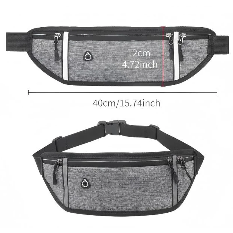 sac de sport pour femmes et hommes, sac de taille multifonctionnel pour course à pied, sac de téléphone à la mode, sacs de poitrine pour femmes
