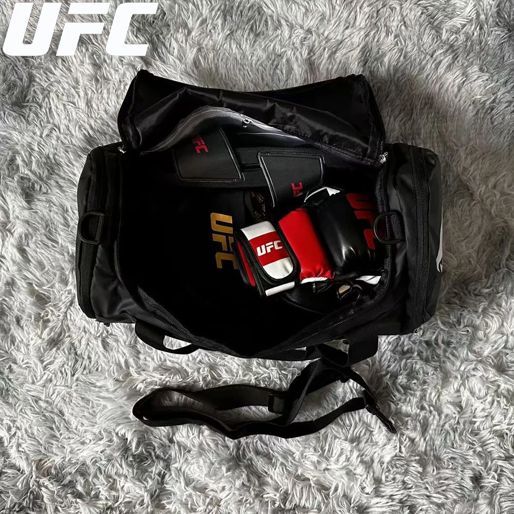 ufc 1 sac de rangement de bagages de grande capacité, sac à main de voyage portable, épaule ou bandoulière, sac de fitness taille: 40 * 26 * 20 cm