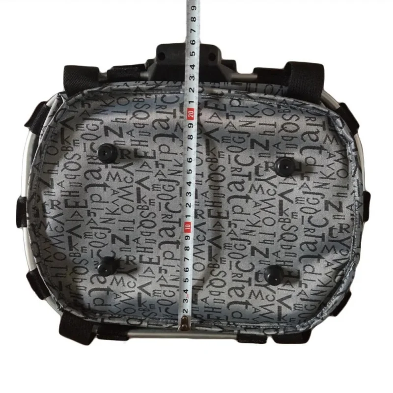panier avant de vélo 2 en 1, petit chien de compagnie, pochette de transport détachable pour vtt, tube de guidon de cyclisme, sac à bagages pliable suspendu, charge de 5kg