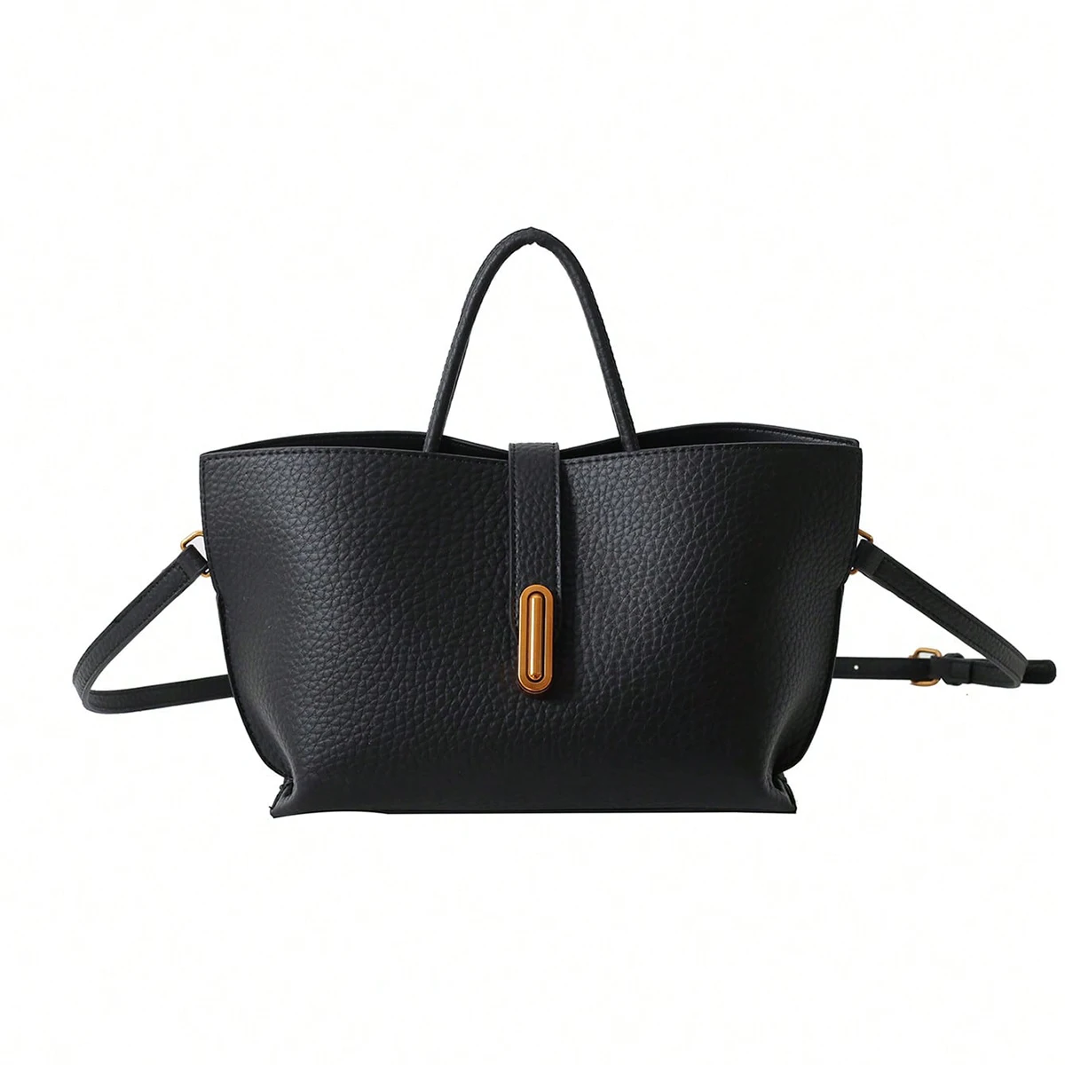nouveaux sacs fourre tout populaires d'automne et d'hiver, sacs à main polyvalents simples de couleur unie de niche, sacs à bandoulière élégants