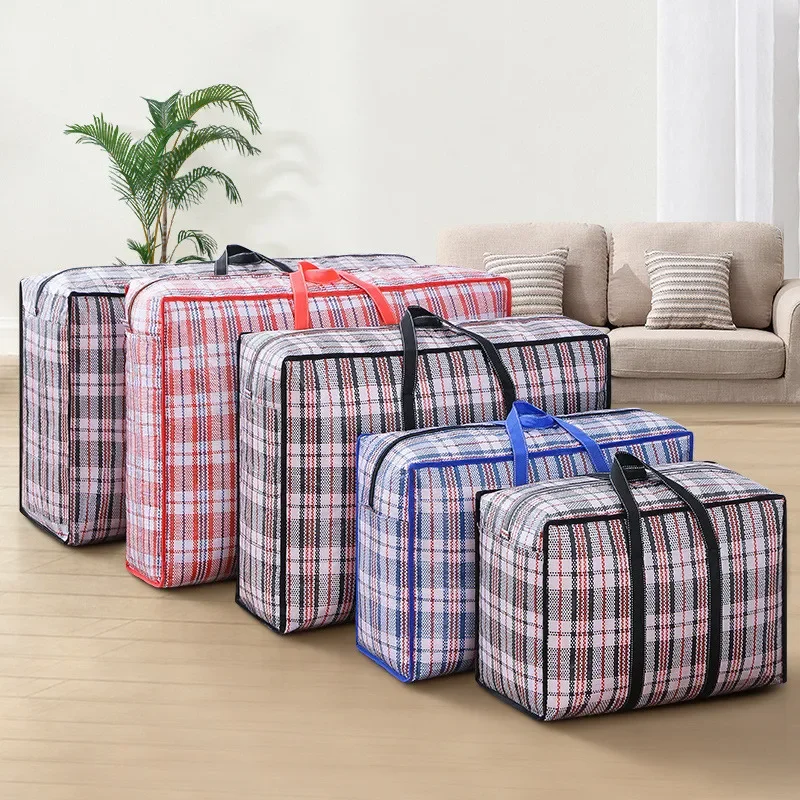 sac de rangement de grande capacité pour couette, oreiller, couverture, armoire de maison, garde robe, vêtements, pochette anti poussière, bagages de dortoir, emballage mobile