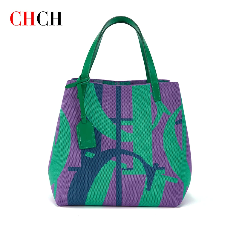 chch – sac à main de luxe pour femmes, design rétro, à la mode, pour shopping, vacances, voyage, grande capacité, nouvelle collection 2023