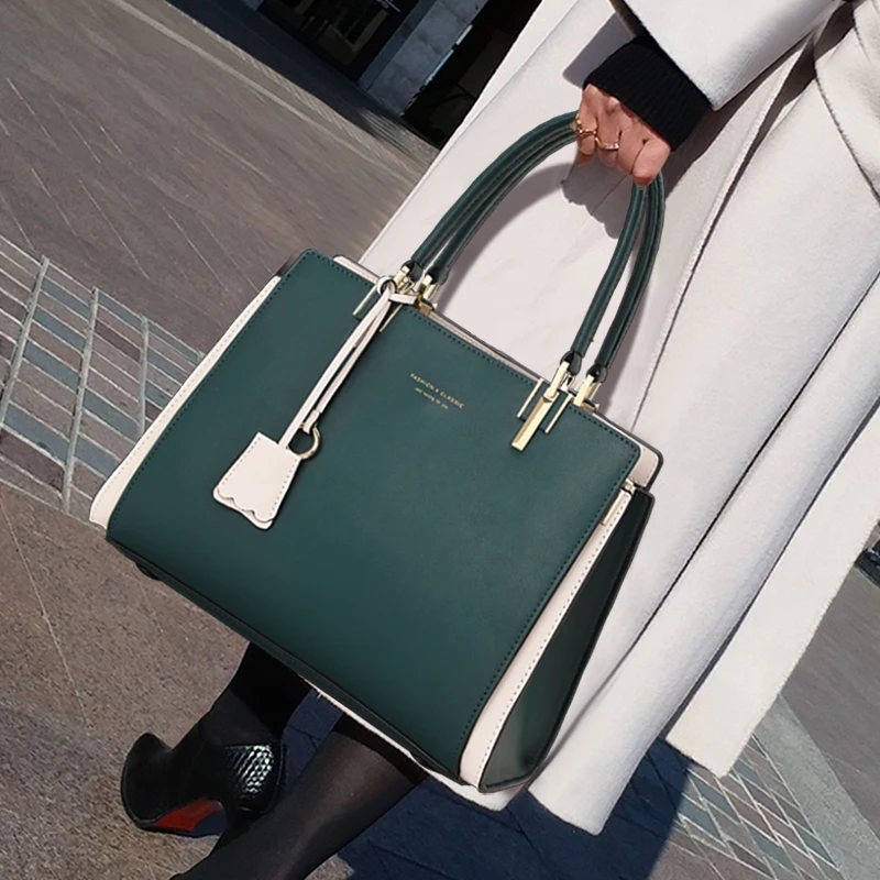 Sac à Main Minimaliste et à la Mode pour Femme, Sacoche à Bandoulière Simple de Grande Capacité, Nouvelle Collection 2024