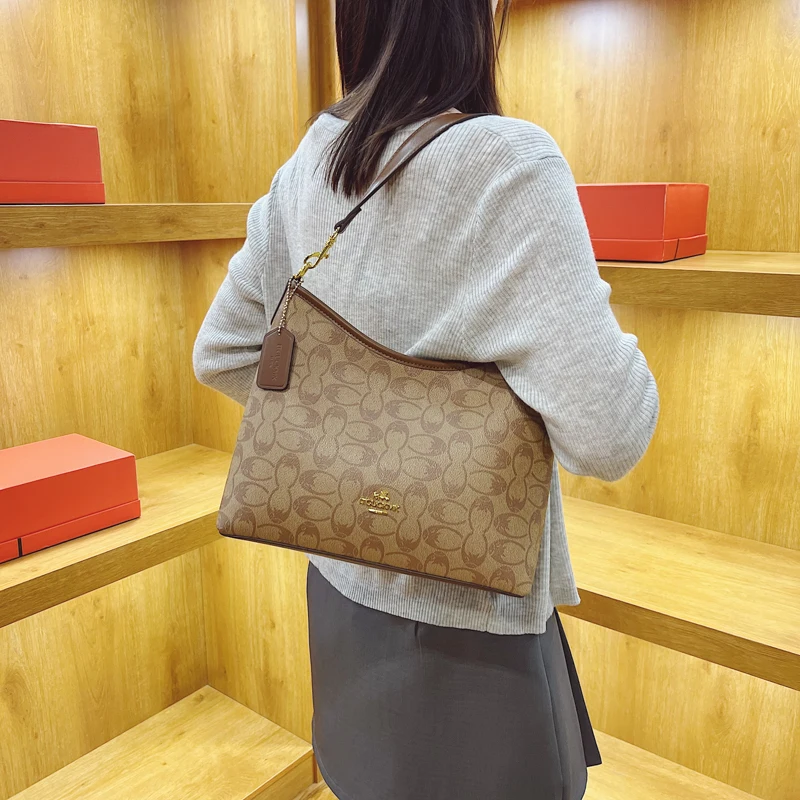 sac à main en cuir de luxe pour femmes, sac à bandoulière élégant, fourre tout classique pour chic, moderne, style quotidien