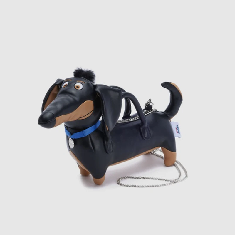 jocross sacs à main en forme de chien de teckel de dessin animé pour femmes, mini sacs à main décontractés, pochette, design chic, nouveauté, mode
