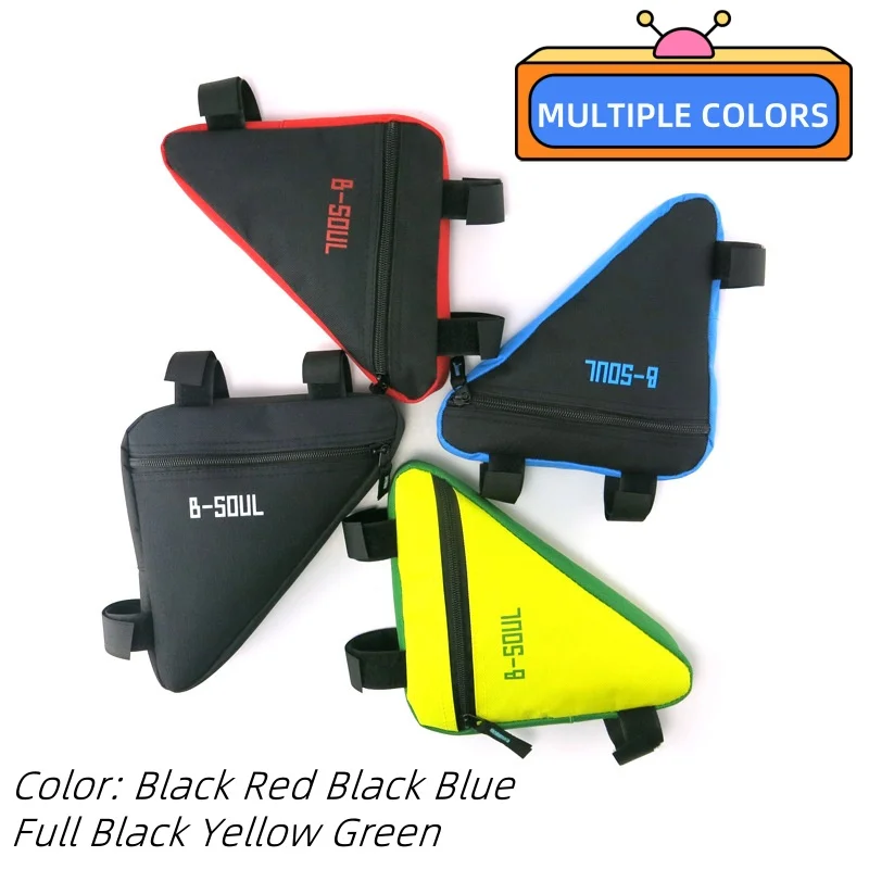 sac de selle, vélo de cyclisme, sac de vtt, kit d'outils triangulaires, tuyau supérieur, sac à traverse, accessoires d'équipement de vélo