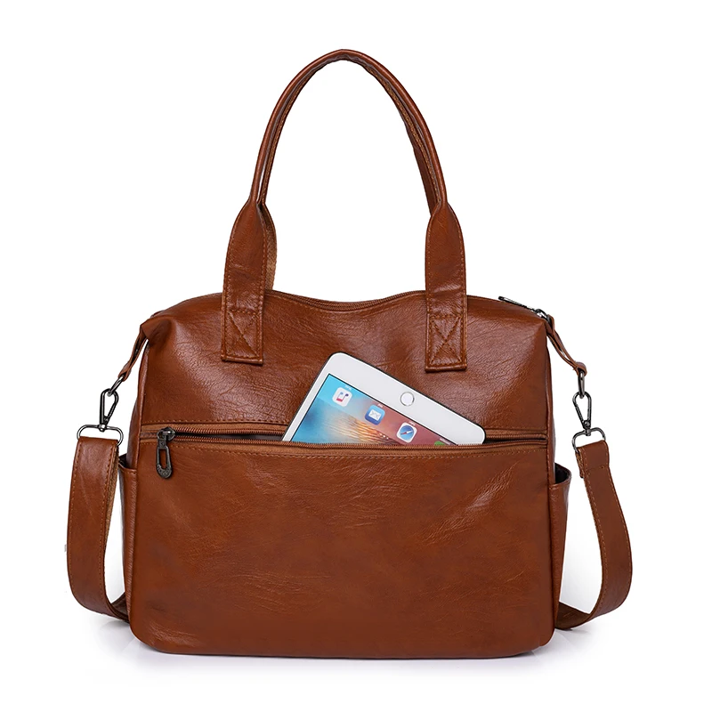grand sac pour femmes, tendance et à la mode, asymétrique épaule diagonale, polyvalent, pour maman d'âge moyen, multi poches, nouvelle collection 2025