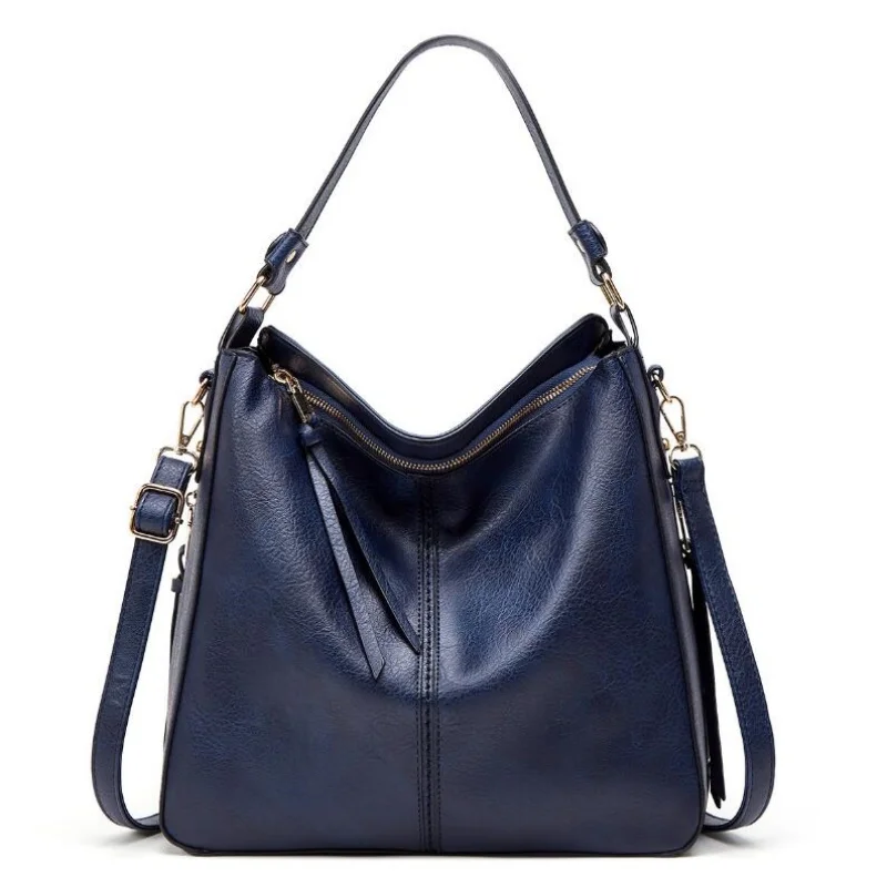 sac à main hobo en cuir pour femmes, sacs à main de loisirs pour femmes, sacs à main à la mode, sac fourre-tout vintage, grande capacité
