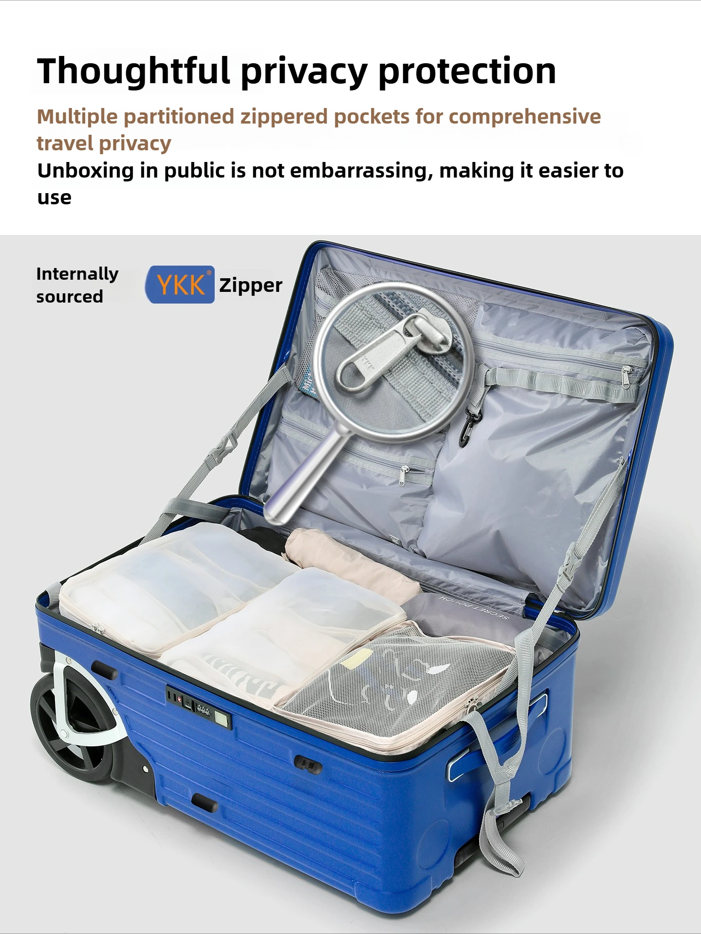 valise de camping avec table portable, 28 pouces, 2 grandes roues, bagage tout terrain, mensonges plates pour pique nique et rangement en plein air, support usb